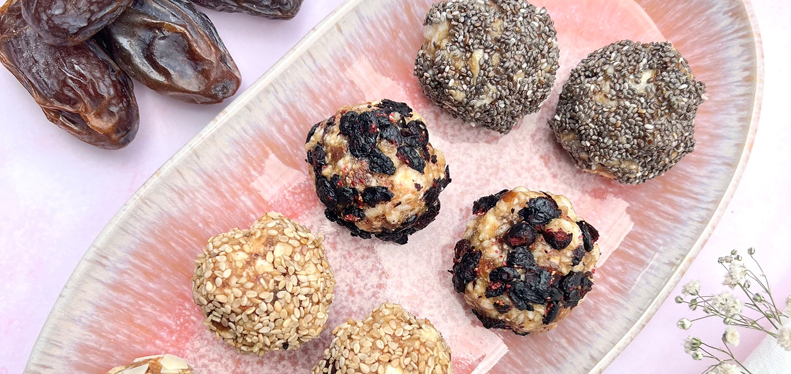 Dattel Reispop Kugeln – HistaFood Dattel Reispop Kugeln – HistaFood