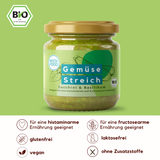Bio GemüseStreich Zucchini-Basilikum