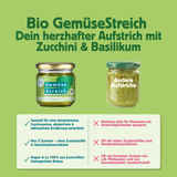 Organic Vegetable Spread Zucchini & Basil