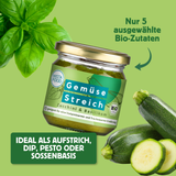 Organic Vegetable Spread Zucchini & Basil