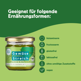 Organic Vegetable Spread Zucchini & Basil