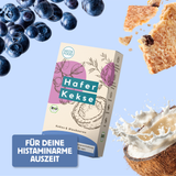 Organic Oat Cookies Coconut & Blueberry