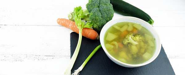 Bunte Gemüse-Suppe