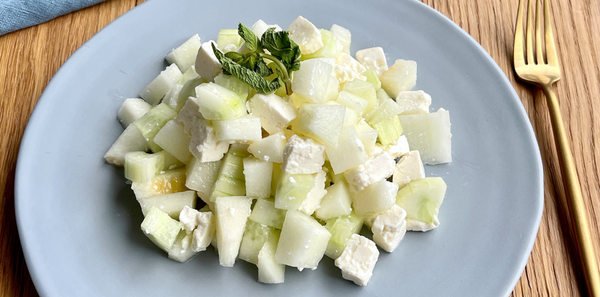 Honigmelonen-Feta-Salat