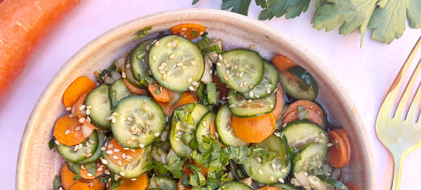 Gurken-Möhren Salat