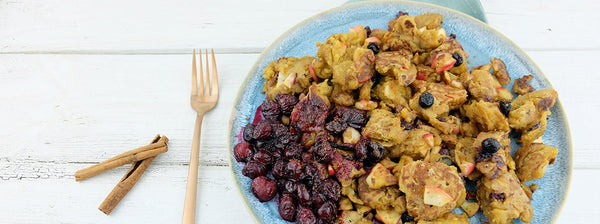 Kaiserschmarrn mit heißen Kirschen