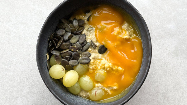 Kürbis Protein Porridge