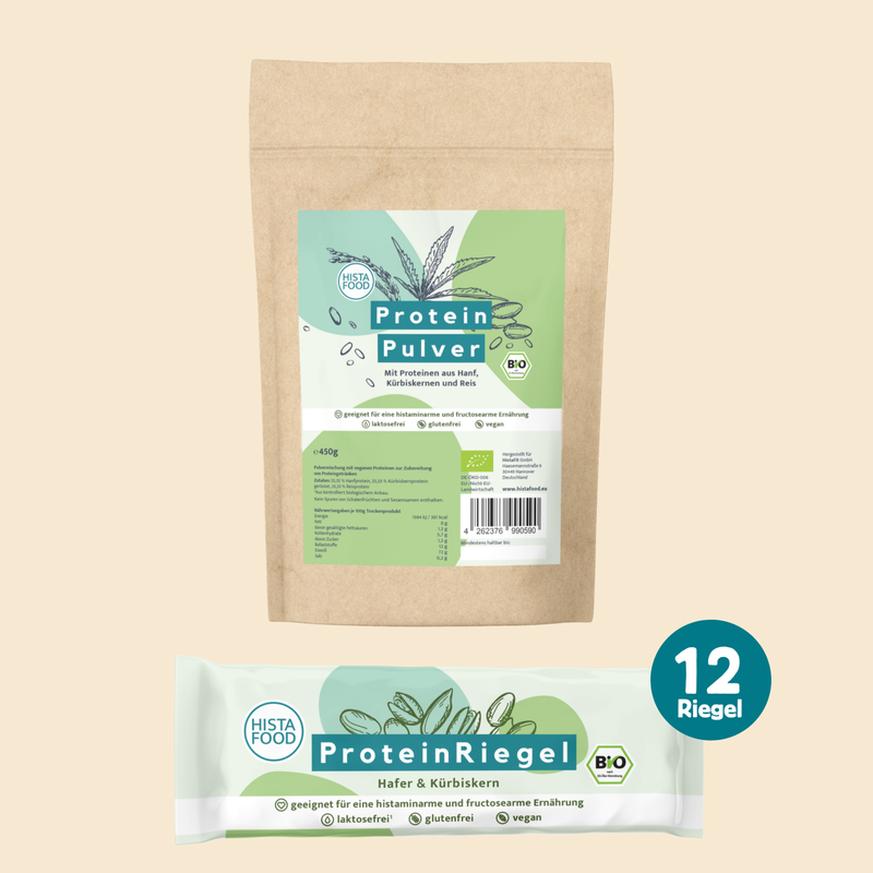 Bio Protein-Set – histaminarm, natürlich & vegan – HistaFood