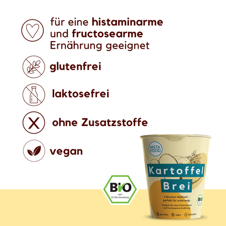 Bio KartoffelBrei  – 5 Minuten-Mahlzeit