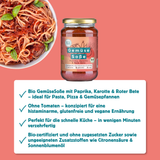 Organic vegetable sauce