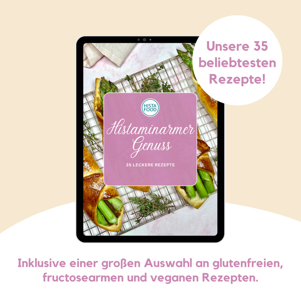 E-Book: 35 histaminarme Rezepte