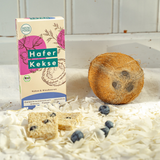 Bio HaferKekse Kokos & Blaubeere