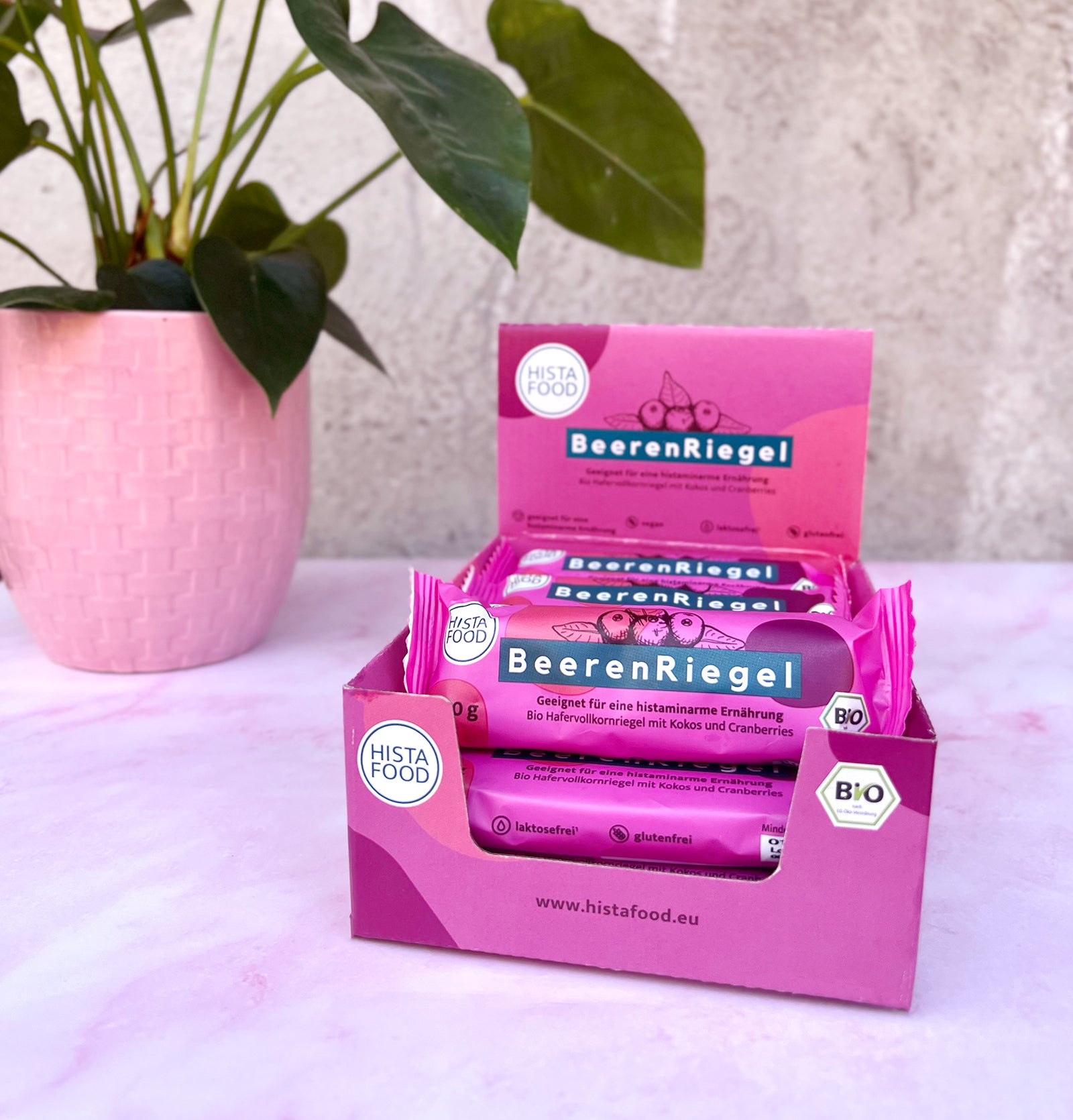 Bio BeerenRiegel Kokos &amp; Cranberries – fruchtig &amp; lecker! – HistaFood
