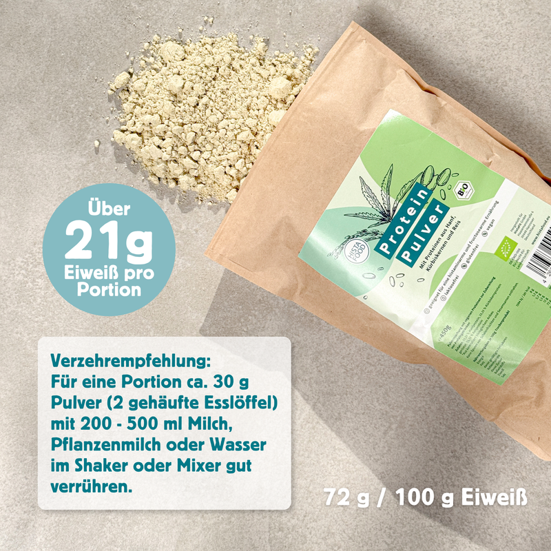 aufbewahrung proteinpulver Bio ProteinPulver – histaminarm & ohne Zusatzstoffe – HistaFood